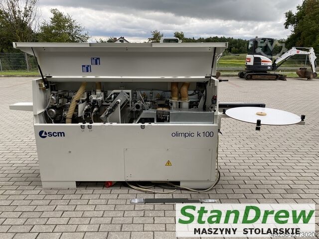 Kantenanleimmaschine SCM K 100 mit Vorfräse SCM K 100