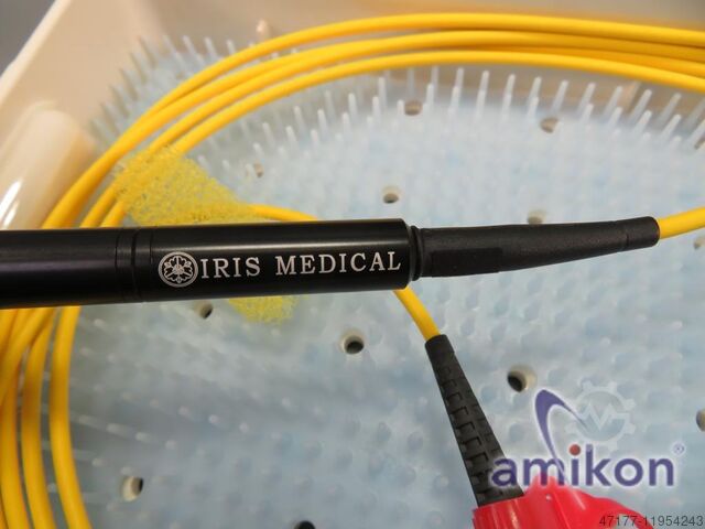 Laser system with standard foot switch Iridex OcuLight SLx mit Endosonde