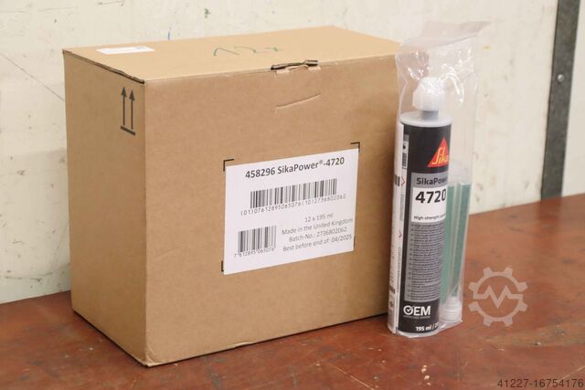 Adhesive 12 cartridges Sika SikaPower -4720 2K