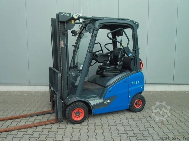 Treibgasstapler LINDE H 16 T / 391