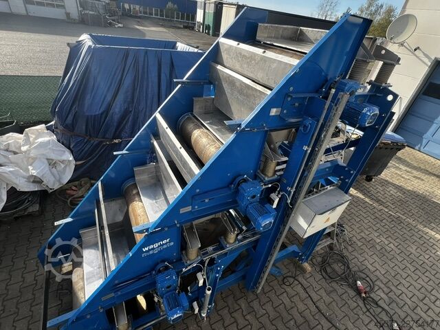 Four-stage cascade for FE separation Wagner Magnete FE-Kaskade