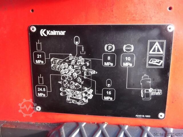 Elektro-Gabelstapler 4-Rad KALMAR ECF 80-6 2009