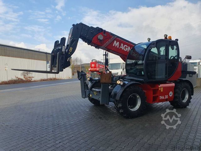 Telehandler MAGNI Magni TH 6.20 / Gabel / Funk! / nur 1.719h!