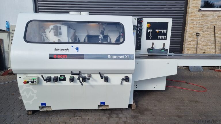 SCM SUPERSET XL FOUR-SIDED PLANER SCM superset xl