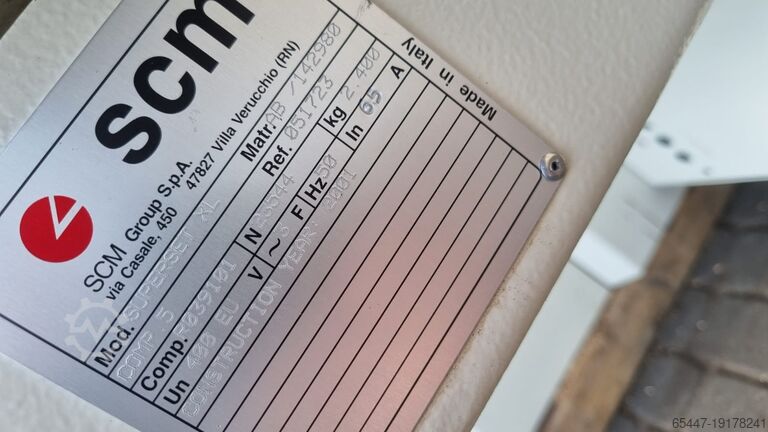 SCM SUPERSET XL FOUR-SIDED PLANER SCM superset xl