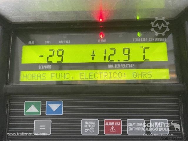 Reefer semitrailer Schmitz Cargobull Semiremolque Frigo Standard Dos pisos