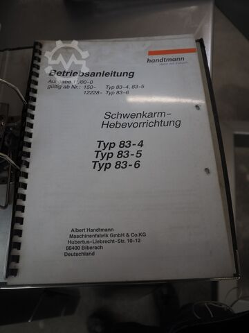 Füll- und Portionierlinie mit AL-Linie Handtmann, LOMA VF616, IQ², AL