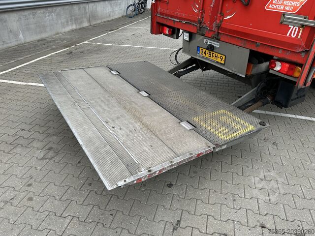 Schiebeplane DAF LF 210 FA / 12 Ton / 454 dkm / Pritsch-Plane / ...