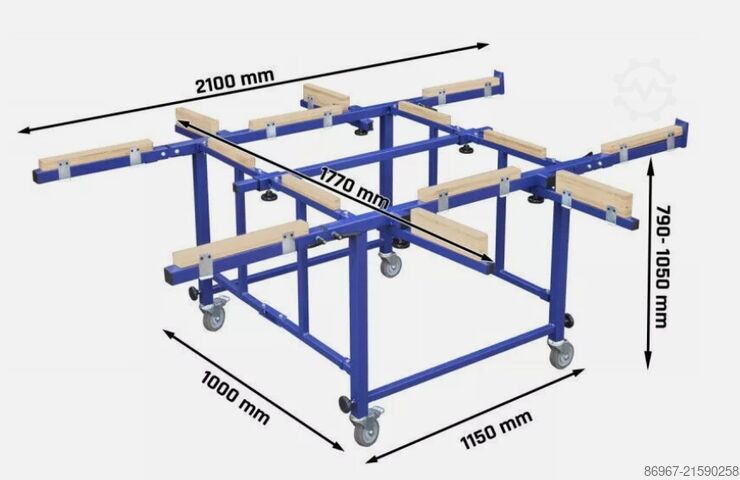 Mobiler Arbeitstisch CORMAK ST2118