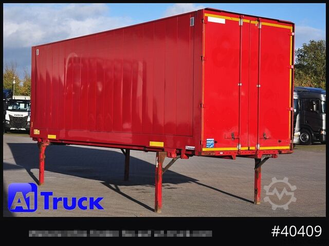 Wechselbrücke mit Kofferaufbau KRONE BDF 7,82 Wechselbrücke, 2680mm Innenhöhe.