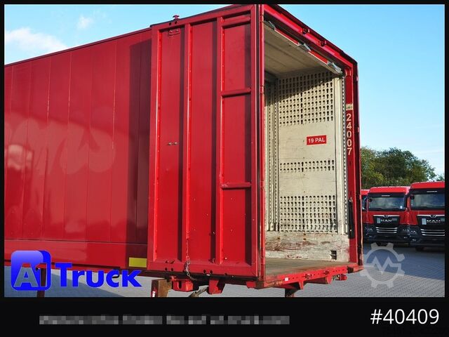 Wechselbrücke mit Kofferaufbau KRONE BDF 7,82 Wechselbrücke, 2680mm Innenhöhe.