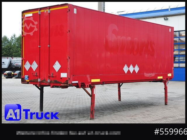 Wechselbrücke mit Kofferaufbau KRONE BDF 7,82 Wechselbrücke, 2680mm Innenhöhe.