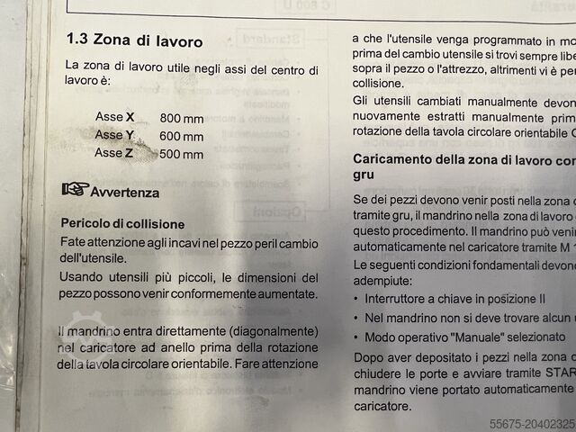 5-Achs-Vertikal-Bearbeitungszentrum HERMLE C800U