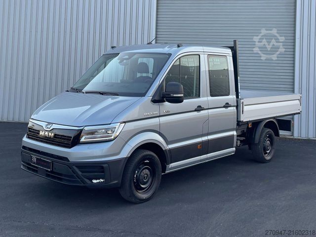 Pritschenwagen MAN TGE 3.180 Pritsche DOKA MR 4x4 ACC LED DIFF-SPER