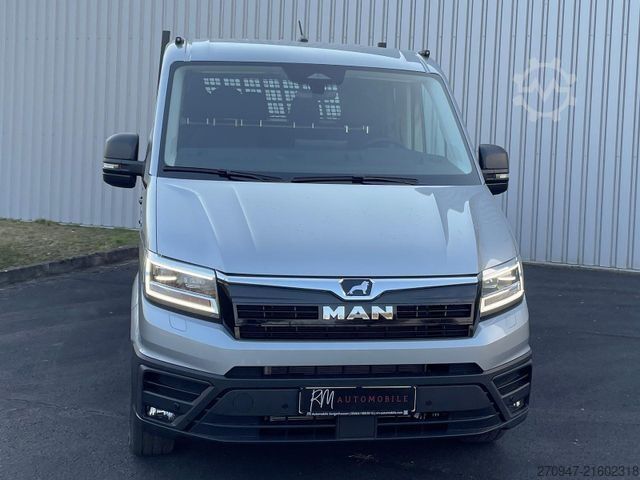 Pritschenwagen MAN TGE 3.180 Pritsche DOKA MR 4x4 ACC LED DIFF-SPER