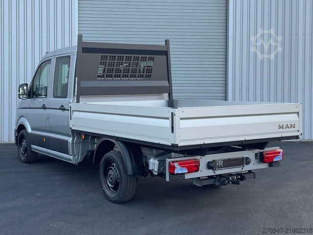 Pritschenwagen MAN TGE 3.180 Pritsche DOKA MR 4x4 ACC LED DIFF-SPER