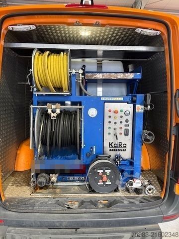 Saugwagen MERCEDES-BENZ Sprinter 316 Kasten mit KaRo HD-Einbauspüler