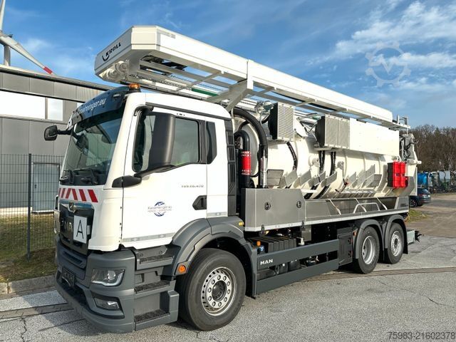 Saugwagen MAN TGS 26.470 6x2 KROLL ADR-Sauger