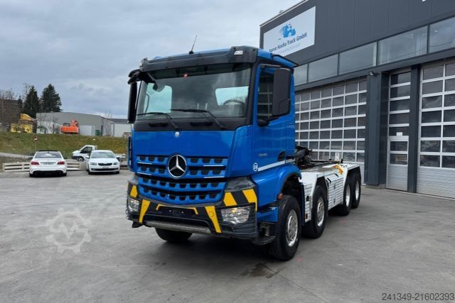 Abrollkipper MERCEDES-BENZ Arocs 3245 8x4 Hiab 26T (ab DE TÜV...