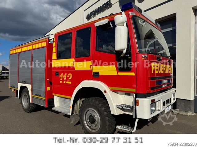 LKW mit Tankaufbau IVECO FF 95E18 LF 8/6 Tank 600l Schaumzumischanlage