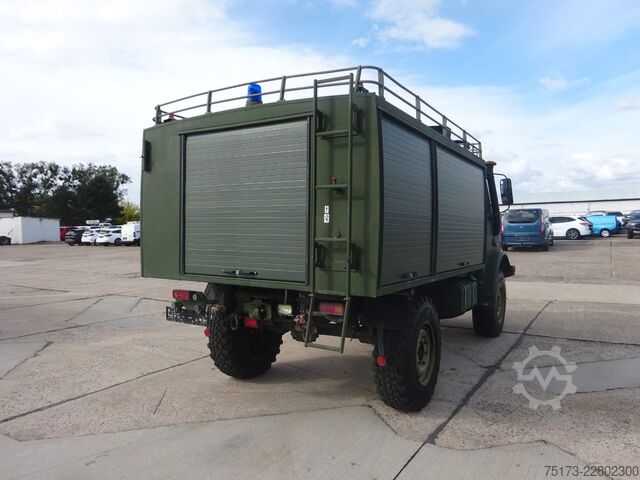 Saugwagen UNIMOG U1300L Feuerwehr Gerätewagen