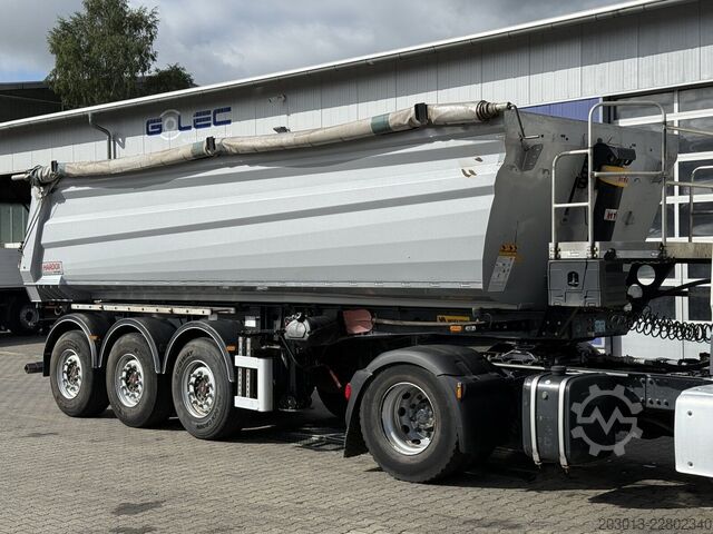 Tipper semitrailer WIELTON NW3 Kippauflieger 3 Achse 28 m³