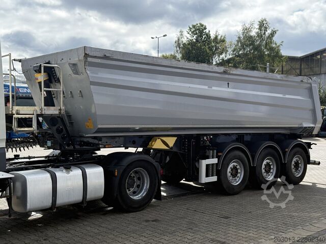 Tipper semitrailer WIELTON NW3 Kippauflieger 3 Achse 28 m³