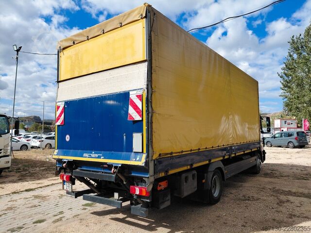 Flatbed truck with tarp MERCEDES-BENZ ATEGO 1223