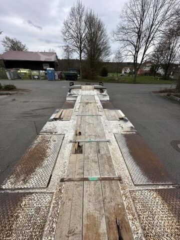 Tieflader Müller-Mitteltal T4 4-Achs Tieflader Radmulden luftgefedert T4 4...