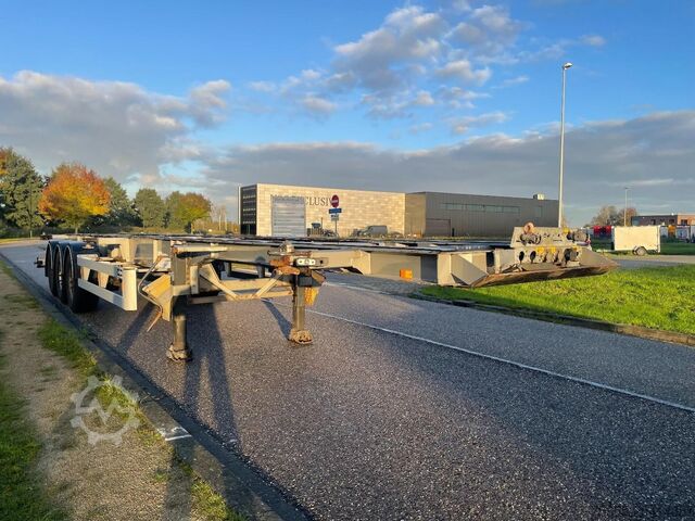 Container transport Van Hool 3B2015 Chassis / 20-40-45 FT / SAF Axles / Disc...