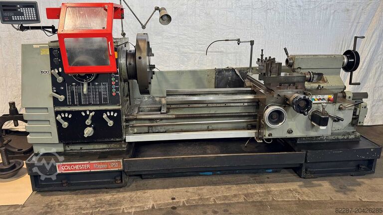 Center lathe Used Colchester Magnum 1250 Gap Bed Centre Lathe