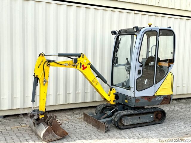Minibagger WACKER Neuson ET16 / 2019 BJ / 1.224 H / 3x Löffel