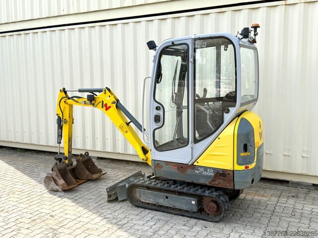 Minibagger WACKER Neuson ET16 / 2019 BJ / 1.224 H / 3x Löffel