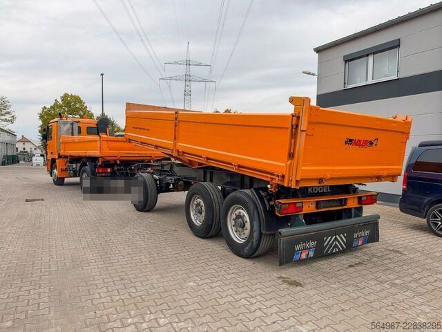 Dreiseitenkipper LKW MERCEDES-BENZ 2048 Actros MP2 + Kögel AK24