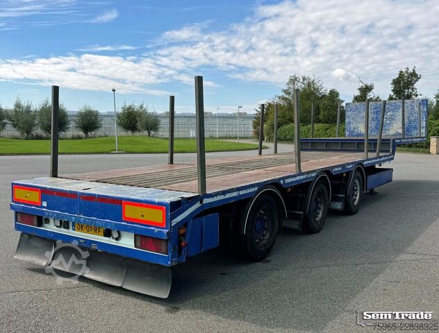 Tieflader-Sattelauflieger  KWB P-453-STI-H 3-AS SEMI 2x STUURAS 1x LIFTAS S