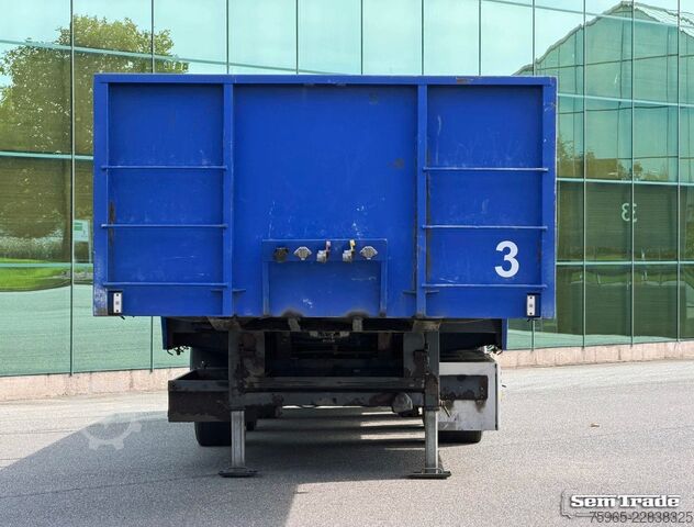 Tieflader-Sattelauflieger  KWB P-453-STI-H 3-AS SEMI 2x STUURAS 1x LIFTAS S