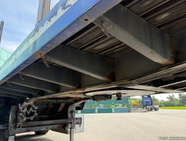 Tieflader-Sattelauflieger  KWB P-453-STI-H 3-AS SEMI 2x STUURAS 1x LIFTAS S