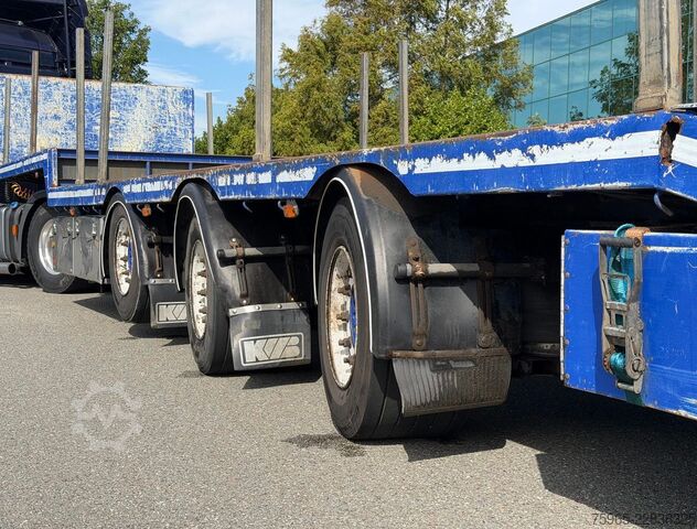 Tieflader-Sattelauflieger  KWB P-453-STI-H 3-AS SEMI 2x STUURAS 1x LIFTAS S