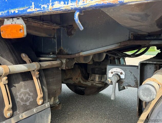Tieflader-Sattelauflieger  KWB P-453-STI-H 3-AS SEMI 2x STUURAS 1x LIFTAS S