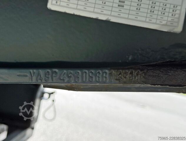 Tieflader-Sattelauflieger  KWB P-453-STI-H 3-AS SEMI 2x STUURAS 1x LIFTAS S
