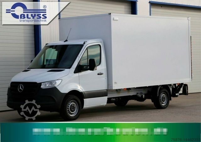 Transporter mit Koffer MERCEDES-BENZ Sprinter Koffer Ladebordwand 410x210x210
