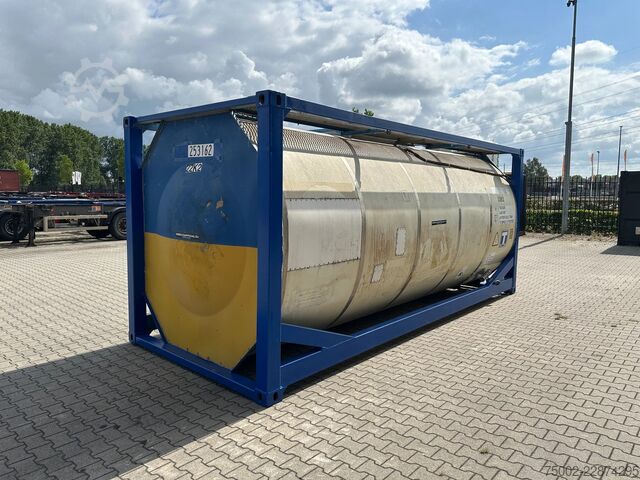 Tankcontainer CIMC 20FT ISO 25.000L / UN PORTABLE  T11 / 2.5Y + CS...