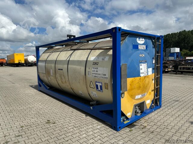 Tankcontainer CIMC 20FT ISO 25.000L / UN PORTABLE  T11 / 2.5Y + CS...