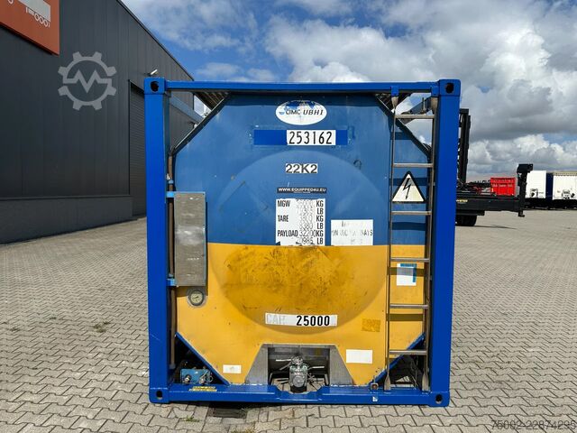 Tankcontainer CIMC 20FT ISO 25.000L / UN PORTABLE  T11 / 2.5Y + CS...