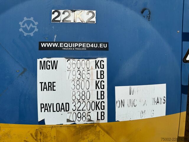 Tankcontainer CIMC 20FT ISO 25.000L / UN PORTABLE  T11 / 2.5Y + CS...