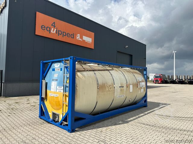 Tankcontainer CIMC 20FT ISO 25.000L / UN PORTABLE  T11 / 2.5Y + CS...
