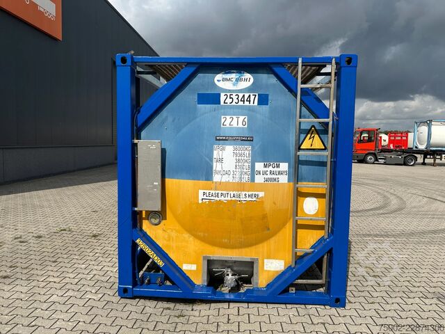 Tankcontainer CIMC 20FT ISO 25.000L / UN PORTABLE  T11 / 2.5Y + CS...