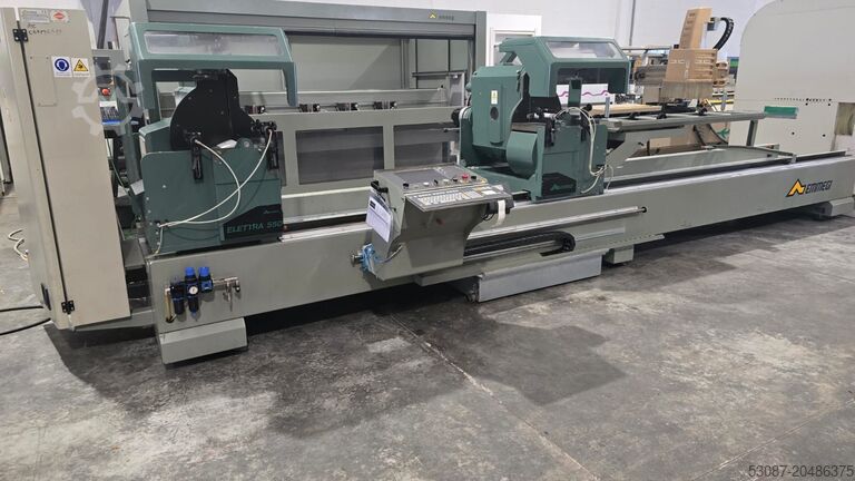 Elektronische Doppelkopf-Schneidemaschine Emmegi Grafite Electra 550