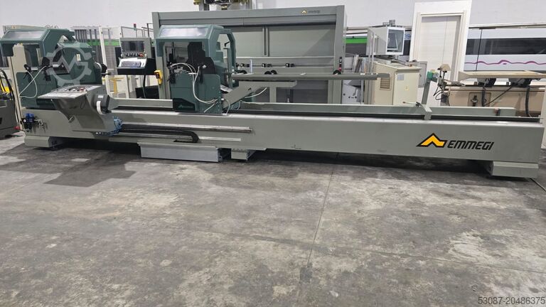 Elektronische Doppelkopf-Schneidemaschine Emmegi Grafite Electra 550