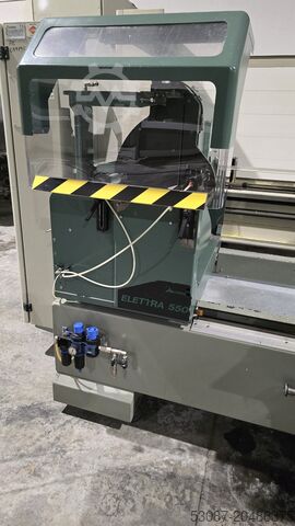 Elektronische Doppelkopf-Schneidemaschine Emmegi Grafite Electra 550